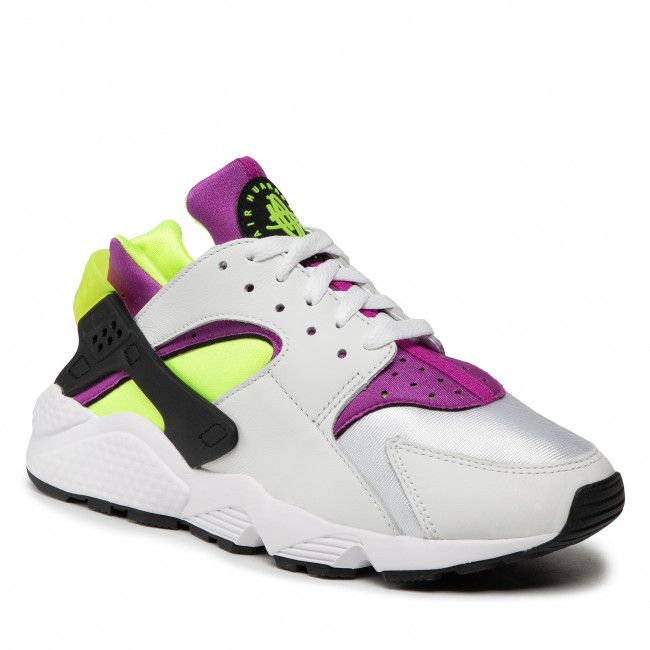 Scarpe NIKE - Air Huarache DD1068 104 White/Neon Yellow/Magenta