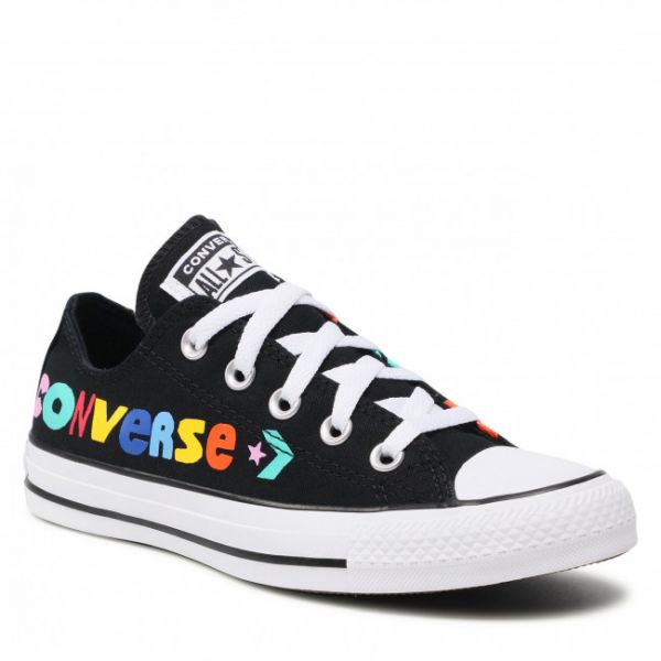 Scarpe da ginnastica CONVERSE - Ctas Ox 172827C Black/Amarillo/Bold Mandarin