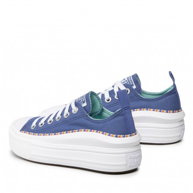 Scarpe da ginnastica CONVERSE - Ctas Move Ox 272854C Washed Indigo/Light Dew/White