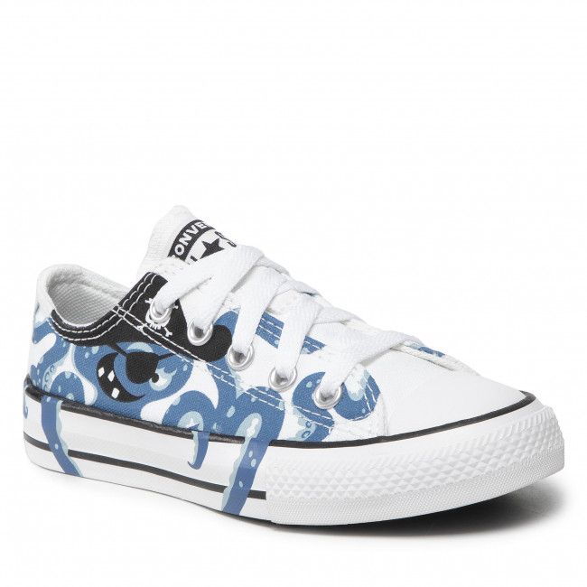 Scarpe da ginnastica Converse - Ctas Ox 372730C White/Dk Marina Blue/Black