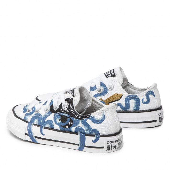 Scarpe da ginnastica Converse - Ctas Ox 372730C White/Dk Marina Blue/Black