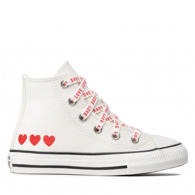 Scarpe da ginnastica CONVERSE - Ctas Hi A01604C Vintage White/University Red