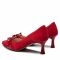 Scarpe stiletto SAGAN - 4769 Czerwony Welur