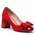 Scarpe basse SAGAN - 4598 Czerwony Welur