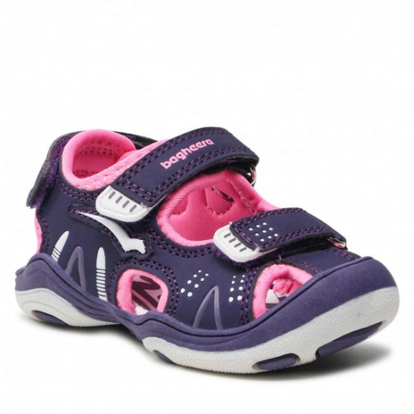 Sandali Bagheera - Flux 86552-10-C5441 Plum/Pink Sandali Bagheera - Flux 86552-10-C5441 Plum/Pink
