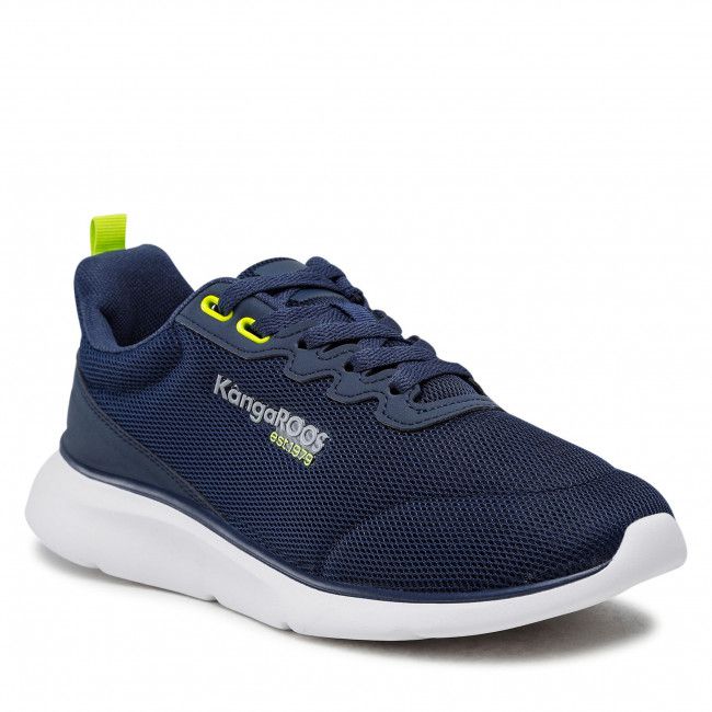 Sneakers KangaRoos - K-Race Ease 79249 000 4054 Dk Navy/Lime