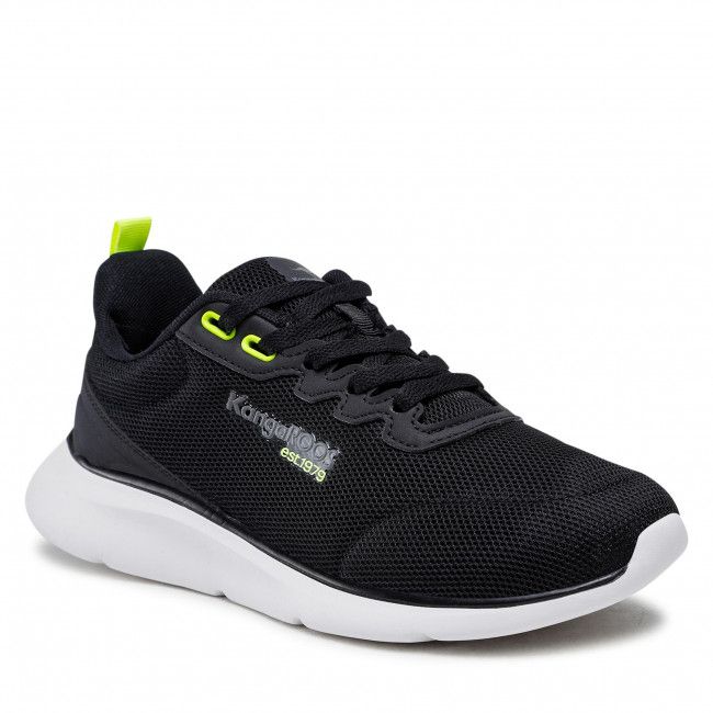 Sneakers KANGAROOS - K-Race Ease 79249 000 5062 Jet Black/Neon Yellow