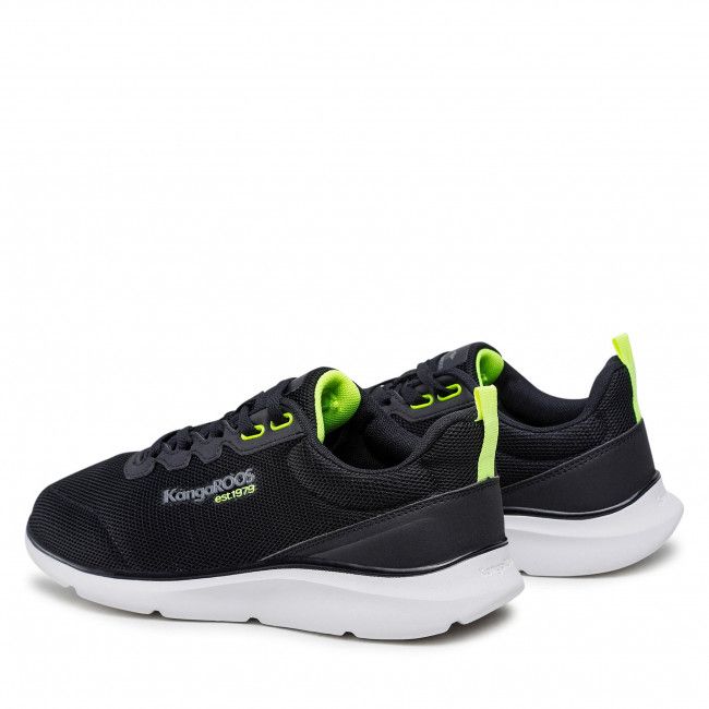 Sneakers KANGAROOS - K-Race Ease 79249 000 5062 Jet Black/Neon Yellow