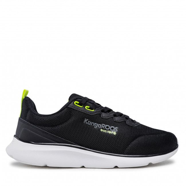 Sneakers KANGAROOS - K-Race Ease 79249 000 5062 Jet Black/Neon Yellow