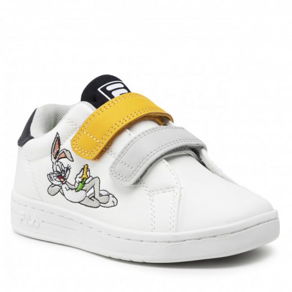 Sneakers FILA - Wb Crosscourt 2 Nt Low Kids FFK0025.13037 White/Fila Navy Sneakers FILA - Wb Crosscourt 2 Nt Low Kids FFK0025.13037 White/Fila Navy