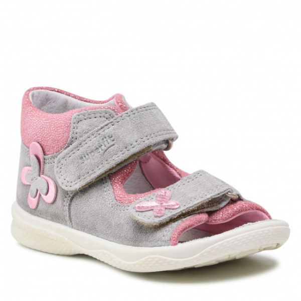 Sandali Superfit - 1-000069-2500 S Grau Sandali Superfit - 1-000069-2500 S Grau