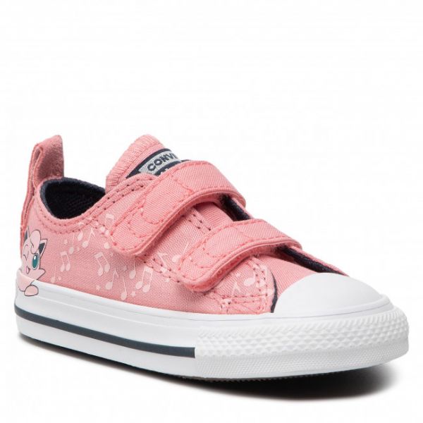 Scarpe da ginnastica Converse - Ctas 2v Ox A01232C Daybreak Pink/White/Black Scarpe da ginnastica Converse - Ctas 2v Ox A01232C Daybreak Pink/White/Black
