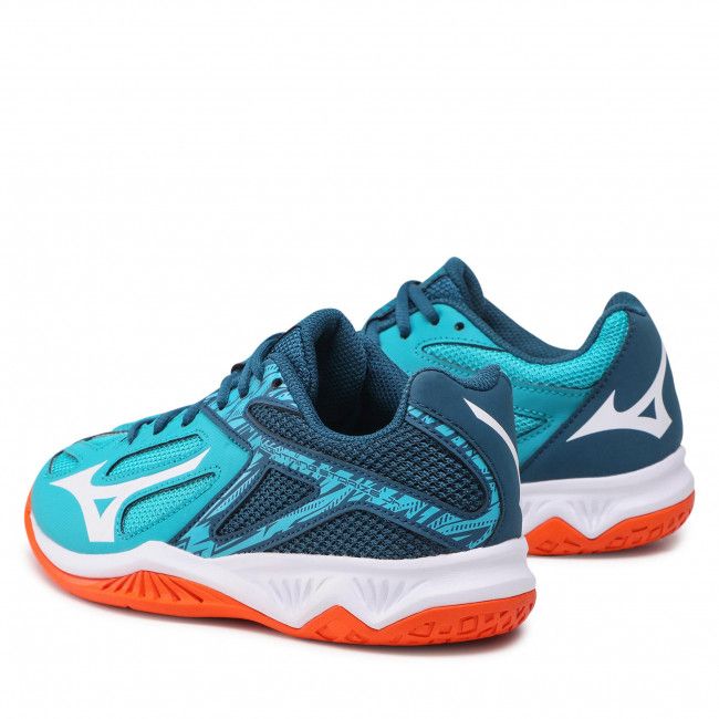 Scarpe Mizuno - Lightning Star Z6 Jr. V1GD210384 Lake Blue/White/Firec