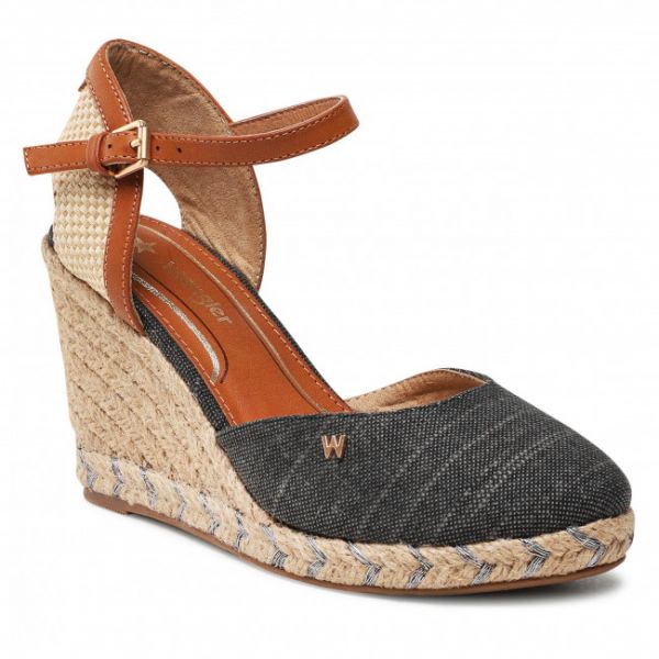 Espadrillas WRANGLER - Brava WL21590A Black 062
