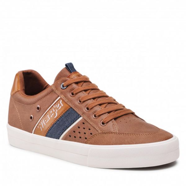 Sneakers WRANGLER - Pacific WM21020A Cognac 064 Sneakers WRANGLER - Pacific WM21020A Cognac 064