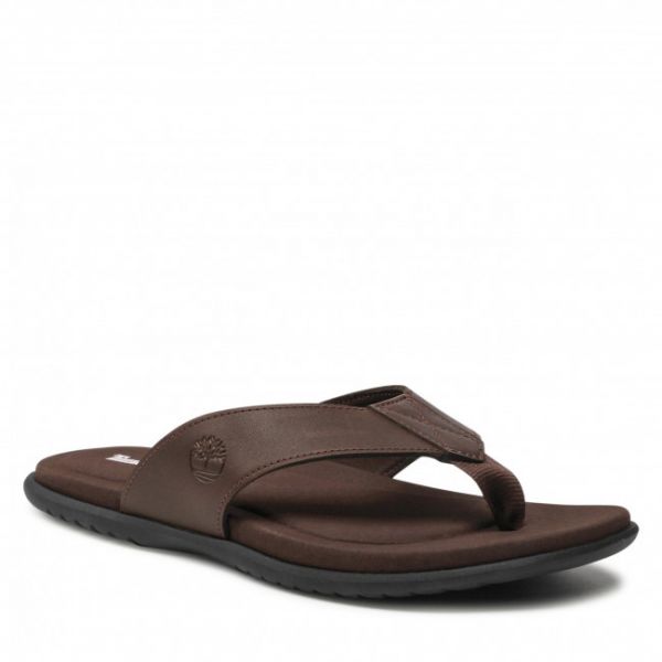 Infradito TIMBERLAND - Kesler Cove Thong TB0A2PSZV131 Dark Brown Leather Infradito TIMBERLAND - Kesler Cove Thong TB0A2PSZV131 Dark Brown Leather