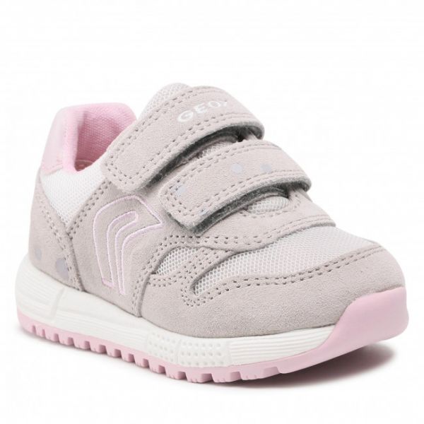 Sneakers GEOX - B Alben Girl A B023ZA 02014 C1010 M Lt Grey Sneakers GEOX - B Alben Girl A B023ZA 02014 C1010 M Lt Grey
