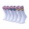 Set di 3 paia di calzini lunghi da donna Impala - Stripe Sock 3 Pack IM787000 White
