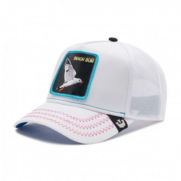 Cappellino Goorin Bros - Beach Bomber 101-0169 White Cappellino Goorin Bros - Beach Bomber 101-0169 White