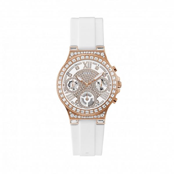 Orologio GUESS - Moonlight GW0257L2 WHITE/ROSE GOLD Orologio GUESS - Moonlight GW0257L2 WHITE/ROSE GOLD