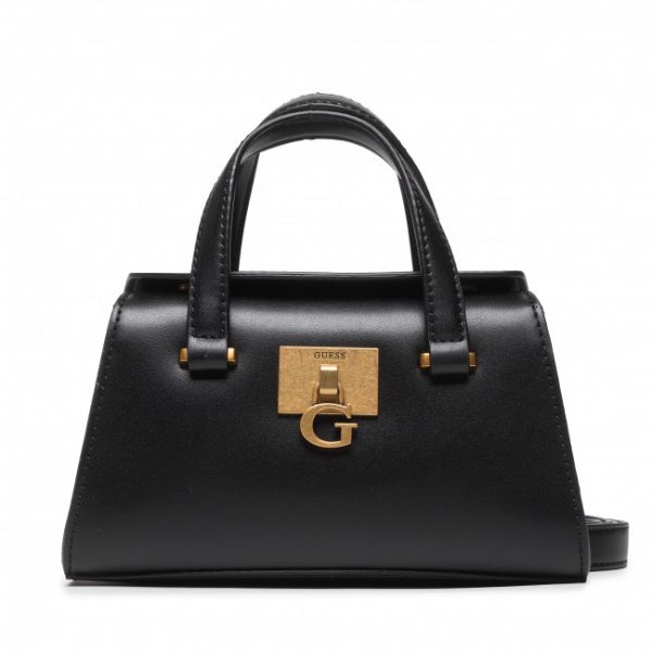 Borsetta Guess - Stephi Mini Satchel HWVE78 75760 BLACK Borsetta Guess - Stephi Mini Satchel HWVE78 75760 BLACK