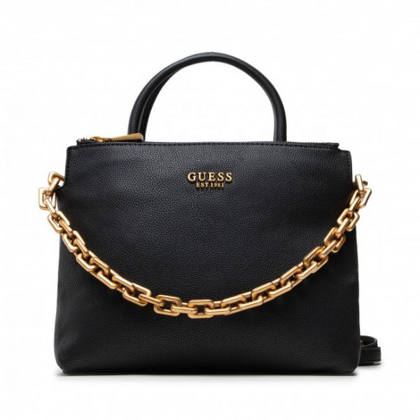 Borsetta GUESS - Turin Tri Cmprtmnt Satchel HWVB84 00060 BLA Borsetta GUESS - Turin Tri Cmprtmnt Satchel HWVB84 00060 BLA