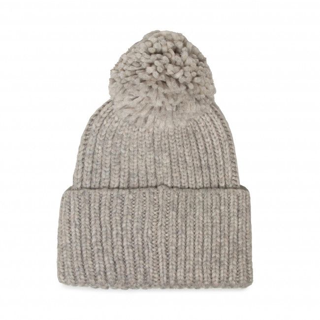 Berretto Ugg - W Chunky Rib Knit Beanie W Pom 20165 Light Grey