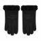 Guanti da donna Ugg - W Sheepskin Embroider Glove 20931 Black