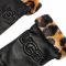 Guanti da donna UGG - W Leather Logo W Faux Fur Cuff 20187 Black Multi