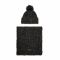 Set berretto e sciarpa UGG - W Boucle Beanie And Scarf Set 20960 Blk