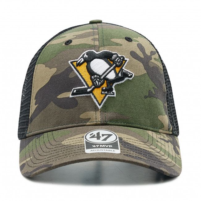 Cappello con visiera 47 BRAND - NHL Pittsburgh Penguins Trucker H-CBRAN15GWP-CM Verde