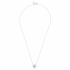 Collana TORY BURCH - Crystal Logo Delicate Necklace 53420 Tory Silver 042