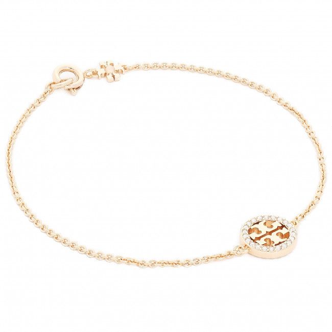 Bracciale TORY BURCH - Miller Pave Chain Bracelet Tory 80997 Gold/Crystal 783