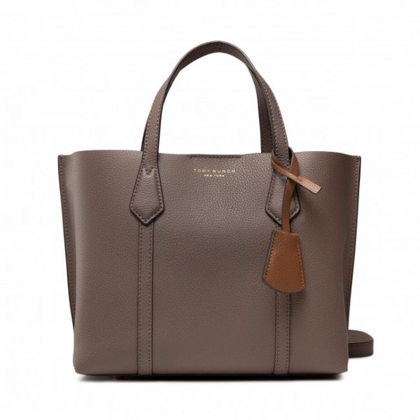 Borsetta Tory Burch - Perry Small Triple-Compartment Tote 81928 Clam Shell 093 Borsetta Tory Burch - Perry Small Triple-Compartment Tote 81928 Clam Shell 093