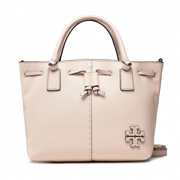 Borsetta TORY BURCH - Mcgraw Small Drawstring Satchel 85119 Brie 724 Borsetta TORY BURCH - Mcgraw Small Drawstring Satchel 85119 Brie 724
