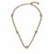 Collana TORY BURCH - Roxanne Chain Delicate Necklace 83341 Rolled Tory Gold 715