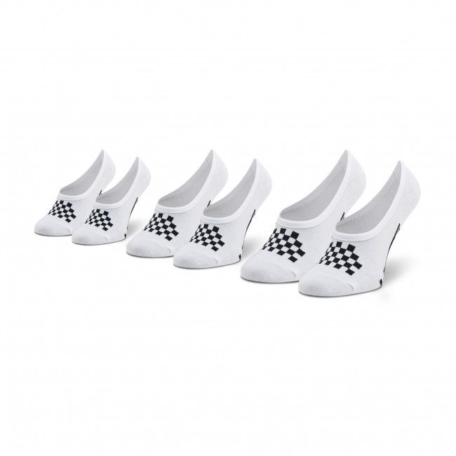 Set di 3 paia di pedulini da donna Vans - Classic Canoodle VN0A48HDYB21 White/Black