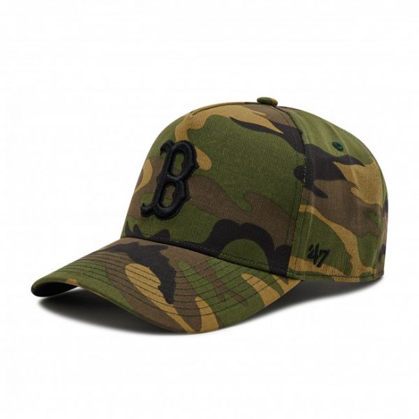 Cappellino 47 Brand - Boston Red Sox B-GRVSP02CNP-CM Verde Cappellino 47 Brand - Boston Red Sox B-GRVSP02CNP-CM Verde