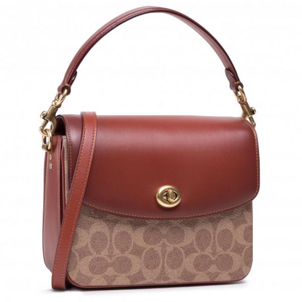 Borsetta Coach - Sig C Cassie Cb 89089 Tan Rust Borsetta Coach - Sig C Cassie Cb 89089 Tan Rust