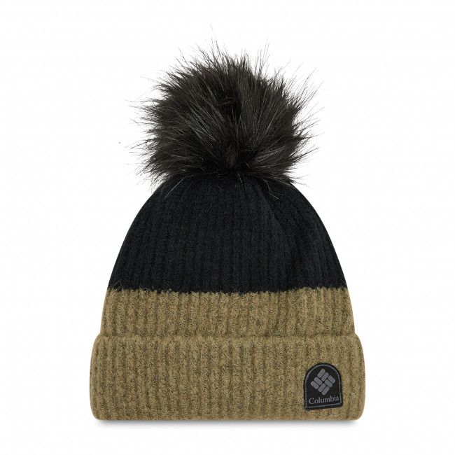 Berretto COLUMBIA - Winter Blur™ Pom Pom Beanie CU0036 Stone Green Black 397