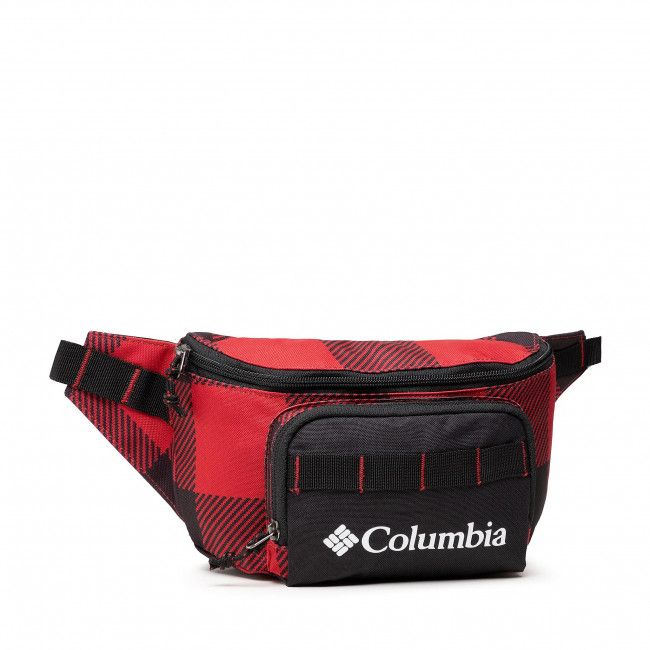 Marsupio Columbia - Zigzag Hip Pack 1890911613 Mountain Red Check Print 613