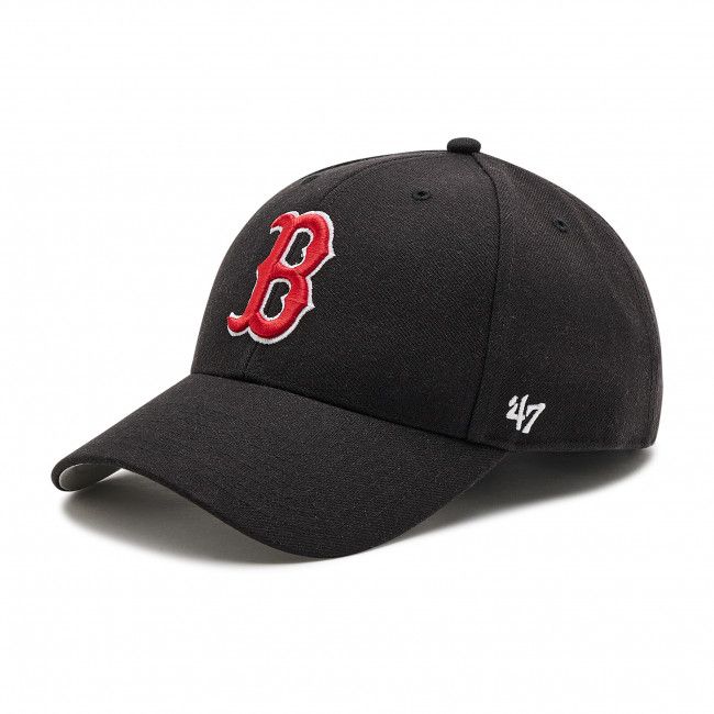 Cappello con visiera 47 BRAND - Boston Red Sox B-MVP02WBV-BKF Black
