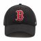 Cappello con visiera 47 BRAND - Boston Red Sox B-MVP02WBV-BKF Black