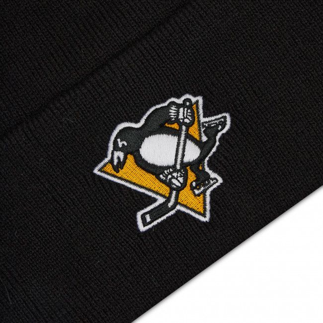 Berretto 47 BRAND - Nhl Pittsburgh Penguins Haymaker '47 Cuff Knit H-HYMKR15ACE-BK Black