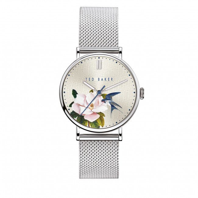 Orologio Ted Baker - Phylipa Flowers BKPPFF902 Silver