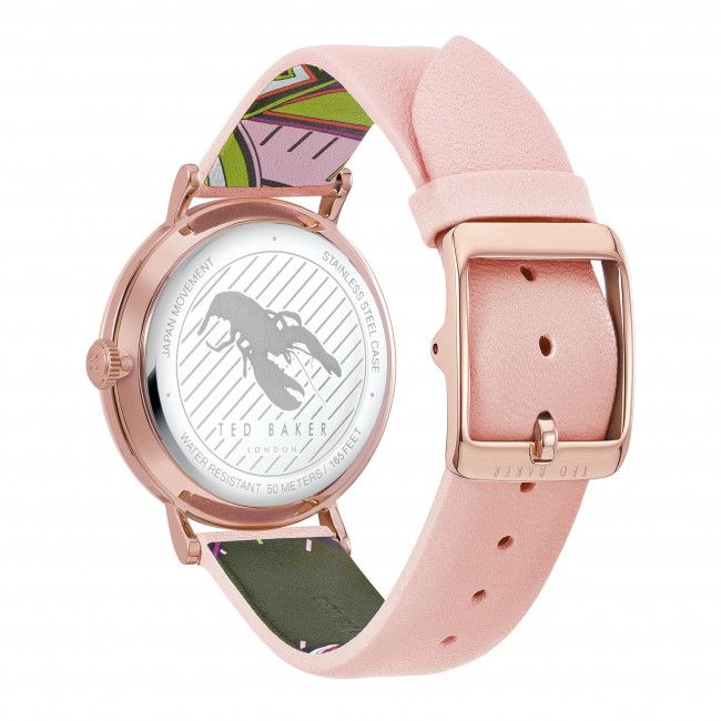 Orologio TED BAKER - Phylipa Flowers BKPPFF907 Pink/Gold
