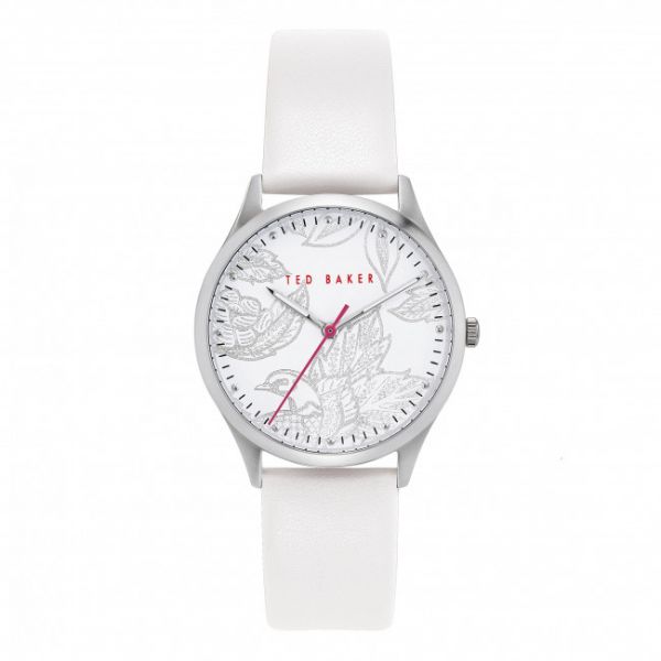 Orologio Ted Baker - BKPBGS003 White/Silver Orologio Ted Baker - BKPBGS003 White/Silver
