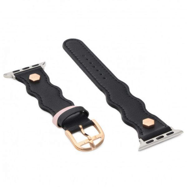 Cinturino di ricambio per Apple Watch TED BAKER - BKS38F105 Black Cinturino di ricambio per Apple Watch TED BAKER - BKS38F105 Black