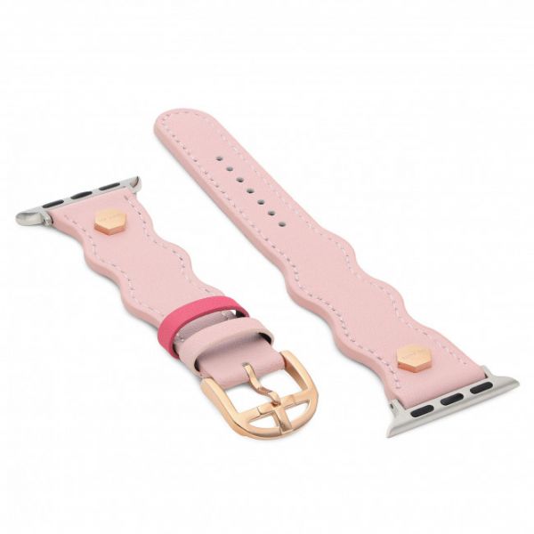 Cinturino di ricambio per Apple Watch Ted Baker - BKS38F107B0 Pink Cinturino di ricambio per Apple Watch Ted Baker - BKS38F107B0 Pink