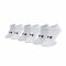Set di 3 paia di calzini corti unisex UNDER ARMOUR - Core No Show 3Pk 1363241-100 Bianco
